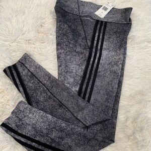Rare!! ❤️NWT❤️ ADIDAS ORIGINALS GRAY SPLATTER DYE LEGGINGS MEDIUM M
